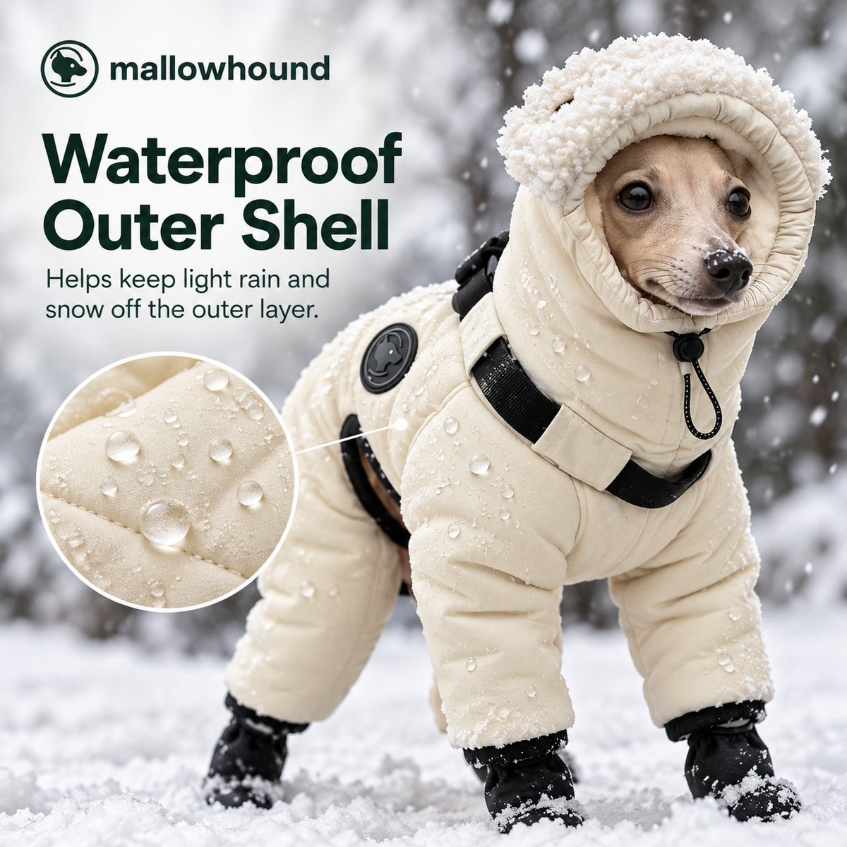 MallowHound Winter Dog Costume